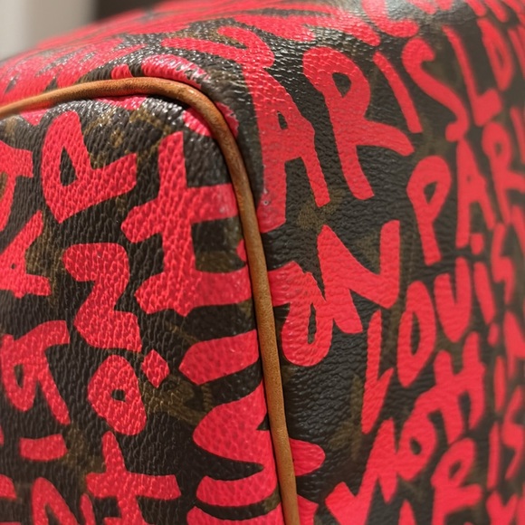 Limited edition LV Stephen Sprouse graffiti Speedy 30. - Picture 15 of 16